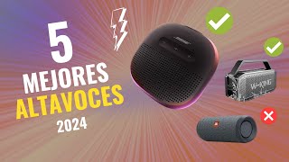 Los 5 MEJORES ALTAVOCES BLUETOOTH CALIDADPRECIO 2024 en Amazon🔴  Altavoces Potentes y Baratos [upl. by Champ]