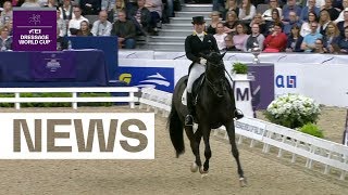 History repeating Werth on top Laura Graves close behind  FEI Dressage World Cup™ [upl. by Nelehyram]