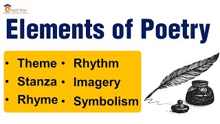 Elements of Poetry  What is Poetry  Forms of Poetry in English Literature  Types of Poetry [upl. by Reffinnej746]