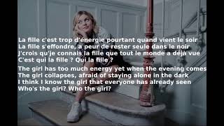 Louane  La Fille  English Lyrics French Paroles quotThe Girlquot [upl. by Allebara126]