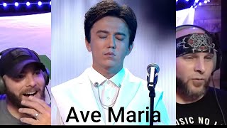 He is in the Clouds Dimash Ave Maria Reaction [upl. by Adnuahsor]