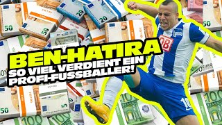 So viel verdient ein ProfiFußballer I BENHATIRA  Der Fußballund Lifestylepodcast [upl. by Nosa]