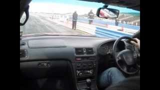 Rover 620ti Vs Daihatsu Charade GTti 993cc turbo at Shakespeare County Raceway [upl. by Flavia]