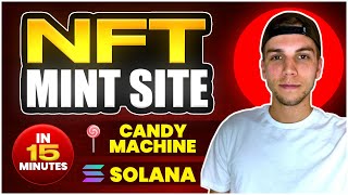 How to Create an NFT Minting Website Candy Machine [upl. by Eleazar]