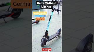 Drive Without License  Germany Roads  EScooter  Tier  Ride Movie  Voi  Helpful vehicle [upl. by Yleme]