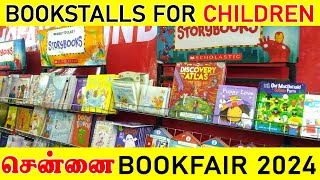 Bookstalls for Children  Books for Kids  Chennai book fair 2024  Chennai Book fair Vlog [upl. by Gigi130]