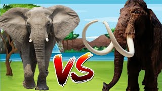 WOOLLY MAMMOTH VS ELEPHANT  NEW ARBS UNITS  Animal Revolt Battle Simulator [upl. by Assilim]