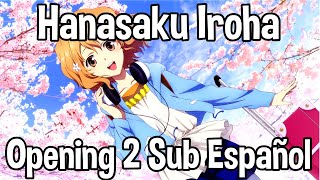 Hanasaku Iroha  Opening 2  Omokage warp  Sub Español [upl. by Airebma]