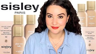 NEW SISLEY PHYTOTEINT NUDE FOUNDATION  Review Wear Test  Demonstration [upl. by Manolo]