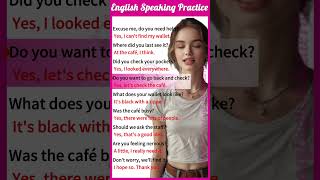 Easy English Speaking Practicelearnenglish dailyenglish english shorts [upl. by Anica]