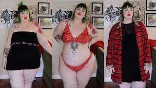 Boohoo Plus Size Tryon Haul [upl. by Cleres]