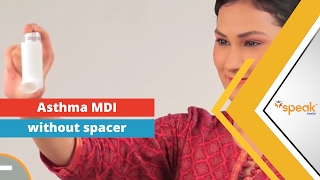 Asthma How to use a Metered Dose Inhaler MDI without spacer [upl. by Attenrev]