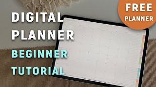 Start Digital Planning with this FREE Student Planner Goodnotes Planner Tutorial [upl. by Rochelle325]