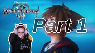 Kingdom Hearts 3 Lets Play Part 1  Intro  Olympus [upl. by Moriarty]