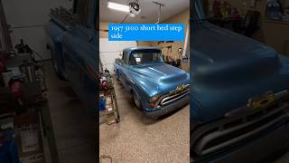 1957 Chevy 3100 with mustang II style front suspension automobile restomod mechanic [upl. by Peterman938]