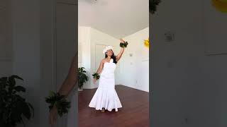 Hawaiian wedding song hula auana [upl. by Amelus849]