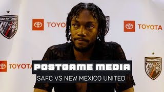 Postgame Interview with Kendall McIntosh  6292024 vs New Mexico United [upl. by Adnicul989]