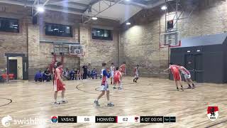 Fiú U14 VASAS VS HONVÉD [upl. by Idhem712]