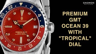 Steinhart Ocean 39 Vintage GMT Premium Red Ceramic [upl. by Wesle]