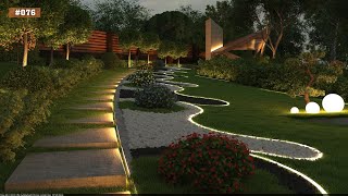 Backyard Lighting Ideas 2023 Outdoor Lighting Backyard Garden Landscape Lighting [upl. by Sacks448]