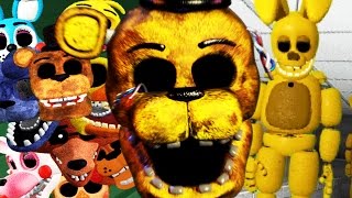 HUNTED BY GOLDEN FREDDY  Spookys Jump Scare Mansion FNAF MOD Gameplay [upl. by Akzseinga]