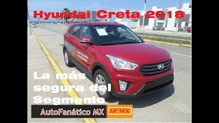 Prueba Hyundai Creta GLS Manual 2018  La más segura y equipada del segmento [upl. by Lamhaj]