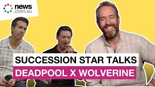 Succession star Matthew Macfadyen talks Deadpool X Wolverine [upl. by Camilo]