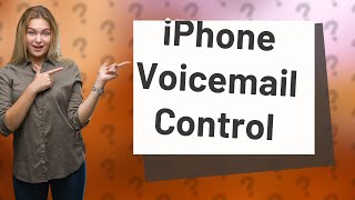 Where is voicemail control on iPhone [upl. by Adnoel583]