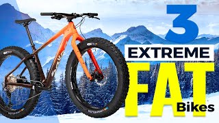 3 Extreme Fat Bikes for Winter Riding [upl. by Llerral]