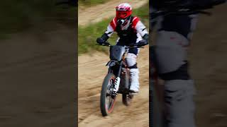 Testing the Caofen F80 OffRoad Electric Dirt Bike on a Motocross Track [upl. by Eniamat698]