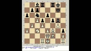 Warmerdam Max vs Risteski Emil  45th Chess Olympiad 2024 Budapest Hungary [upl. by Ardle]