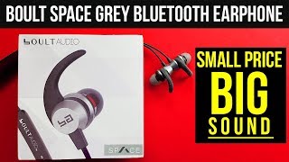 Boult Audio Space Grey Bluetooth Earphones Review Myntra Exclusive BIG Sound at Small Price [upl. by Noired]