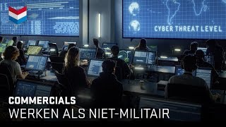 Werken als nietmilitair  Defensie burger commercial [upl. by Dorothy588]