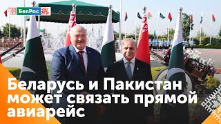 Александр Лукашенко провёл официальные переговоры с премьерминистром Пакистана Шахбазом Шарифом [upl. by Nonnad]