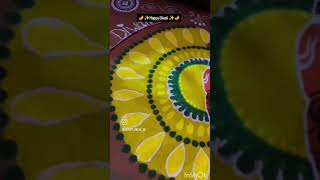 Happy Diwali 🪔youtubeshorts shortsfeed viralvideo happydiwali rangoli ganesha diwalispecial [upl. by Tnaryb]