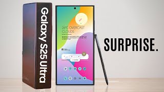 Samsung Galaxy S25 Ultra  SURPRISE🔥🔥 [upl. by Bedell412]