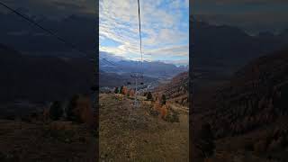 Chairlift Languard Pontresina Switzerland [upl. by Idnaj]