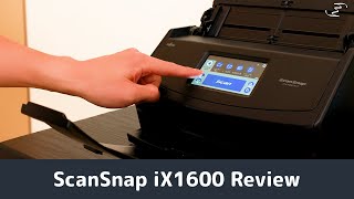 ScanSnap iX1600を使って各画質と容量を比較＆レビュー！ [upl. by Illehs]