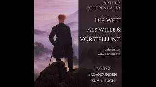 Arthur Schopenhauer Die Welt als Wille amp Vorstellung Band 2 Buch 2 Kap 20 Teil 1 Objektivation [upl. by Illehs]