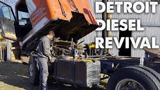 Classic Detroit Diesel WILL IT RUN and Drive 400 miles home after 30 years [upl. by Cohl]