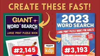 The Only KDP Word Search Puzzle Generator You Will Ever Need [upl. by Kleiman]