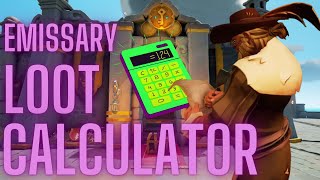 Sea of Thieves Emissary Loot Calculator [upl. by Ap]