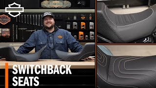 HarleyDavidson Switchback Motorcycle Seats Overview [upl. by Britta]