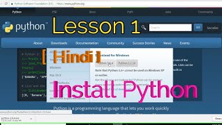 Learn python language in Hindi  Python programming lessons for beginners in hindi CodeWithNick 1 [upl. by Julina]