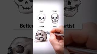 Skull drawing shorts [upl. by Knuth]