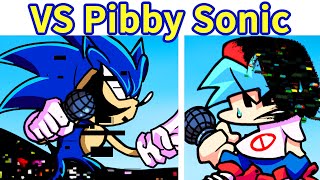 Friday Night Funkin VS Pibby Sonic FULL WEEK  Bonus Songs FNF ModHARD Come Learn With Pibby [upl. by Nolubez]