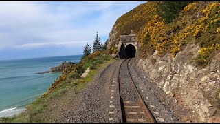 Train Driver Eye View Karitane to Sawyers Bay [upl. by Willcox]