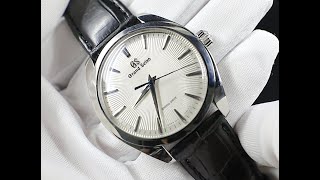 Op52 Grand Seiko SBGY003 Spring Drive 手動上鏈開箱評測  直達Credor造功級數的Grand Seiko Dress Watch [upl. by Aehtrod]