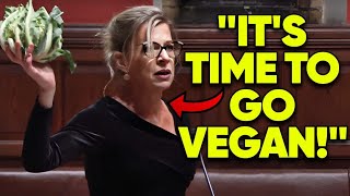 KATIE HOPKINS IS GOING VEGAN Oxford Union Debate [upl. by Templas]