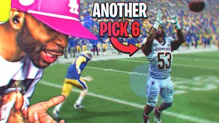 HE THROWS A PICK 6 AGAIN AND AGAIN  College Football 25 Road to Glory [upl. by Glenn830]